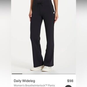 Vuori Daily Wide leg size small